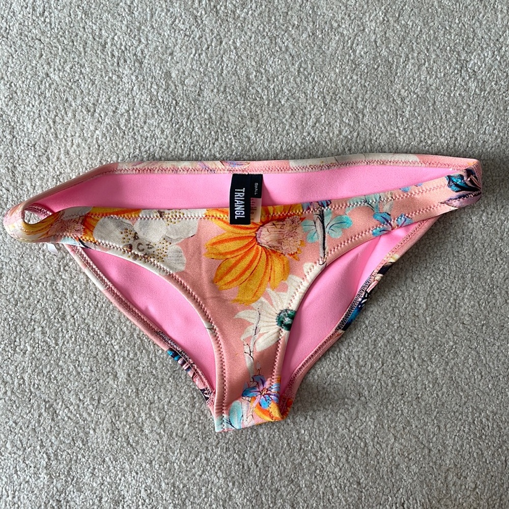 Triangl swimsuit.